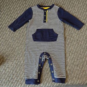 Cat & Jack Blue striped Bodysuit size 3-6M